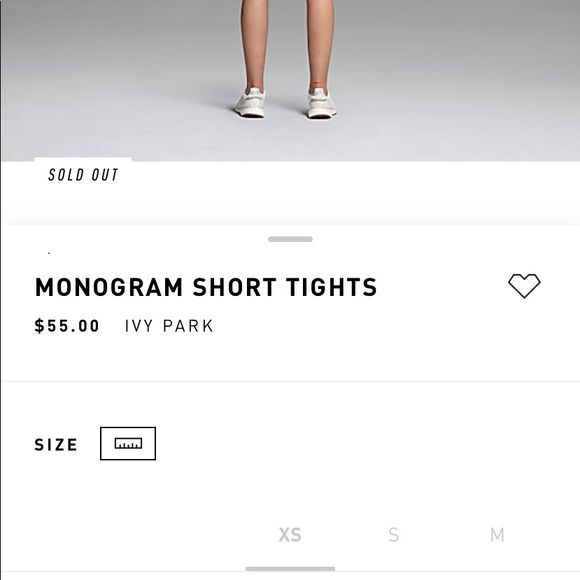Adidas x IVY PARK - Icy Monogram Short Tights - XS - Picture 5 of 6